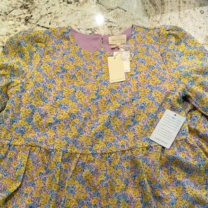 Melloday short sleeved tiered maxi dress